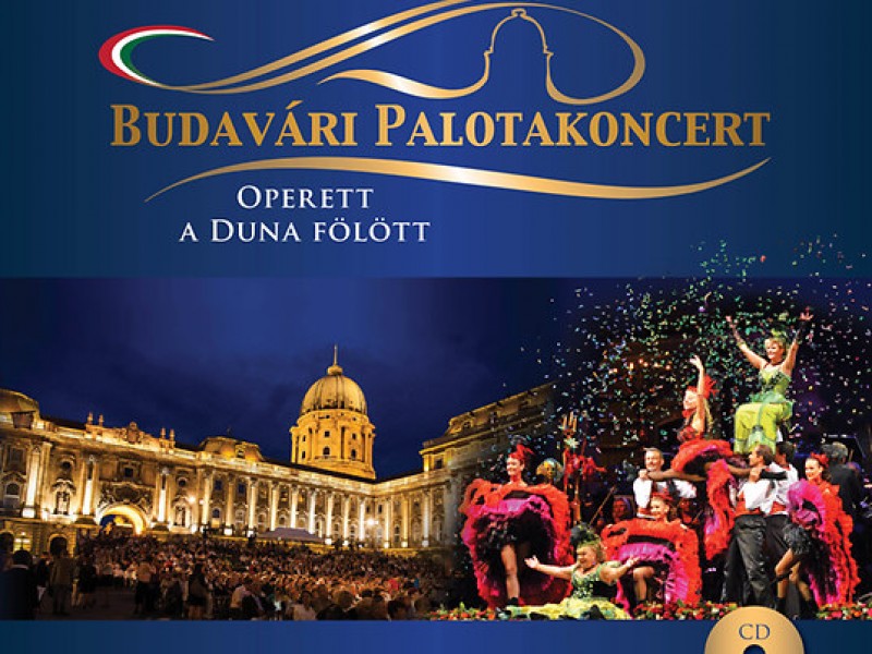 Budavári Palotakoncert - Operett a Duna fölött - könyv CD melléklettel